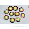 Kerstpapier Flower String Light